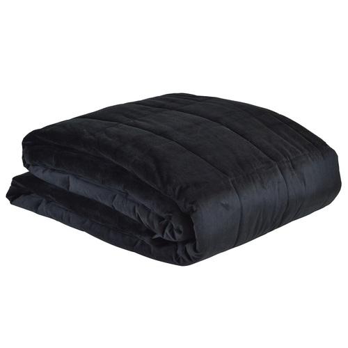 Aria Comforter Black