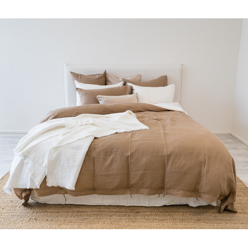 Linen Doona Chestnut