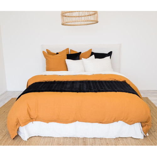 Linen Doona Clay