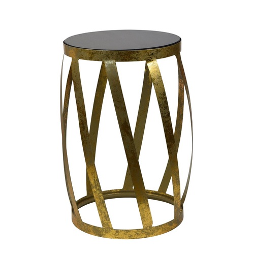 Poppy Side Table Gold