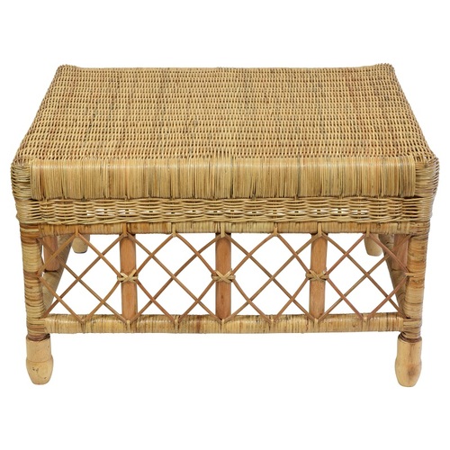 Mandalay Lattice Ottoman